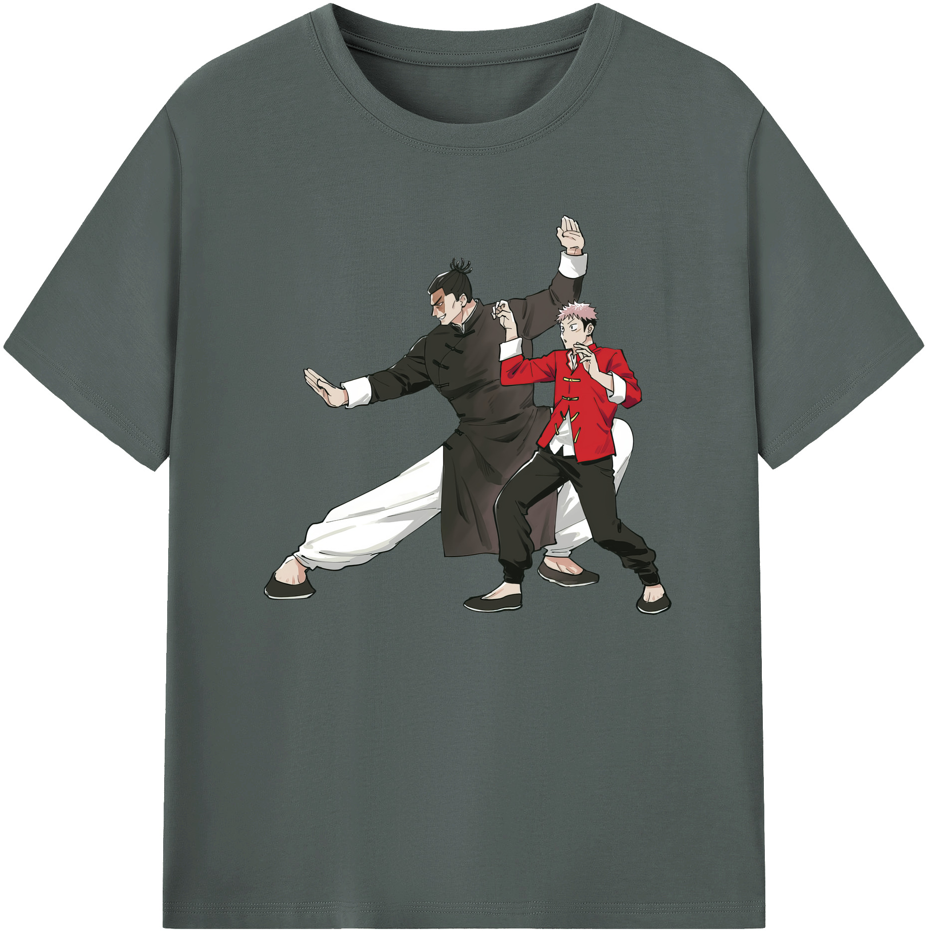 （画像用） 呪術廻戦 Jujutsu Kaisen 綿100％ メンズ半袖Tシャツ｜肌触りやわらか＆通気性